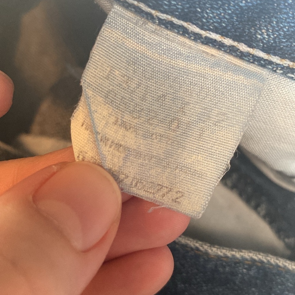 Wrangler 20X dark blue jeans - Picture 7 of 7